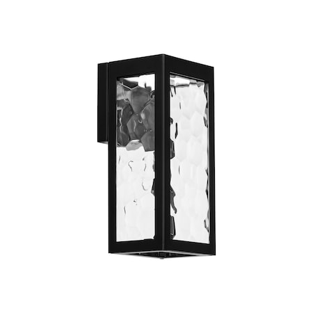 Dweled Hawthorne 11in LED Indoor and Outdoor Wall Light 3000K in Black WS-W331